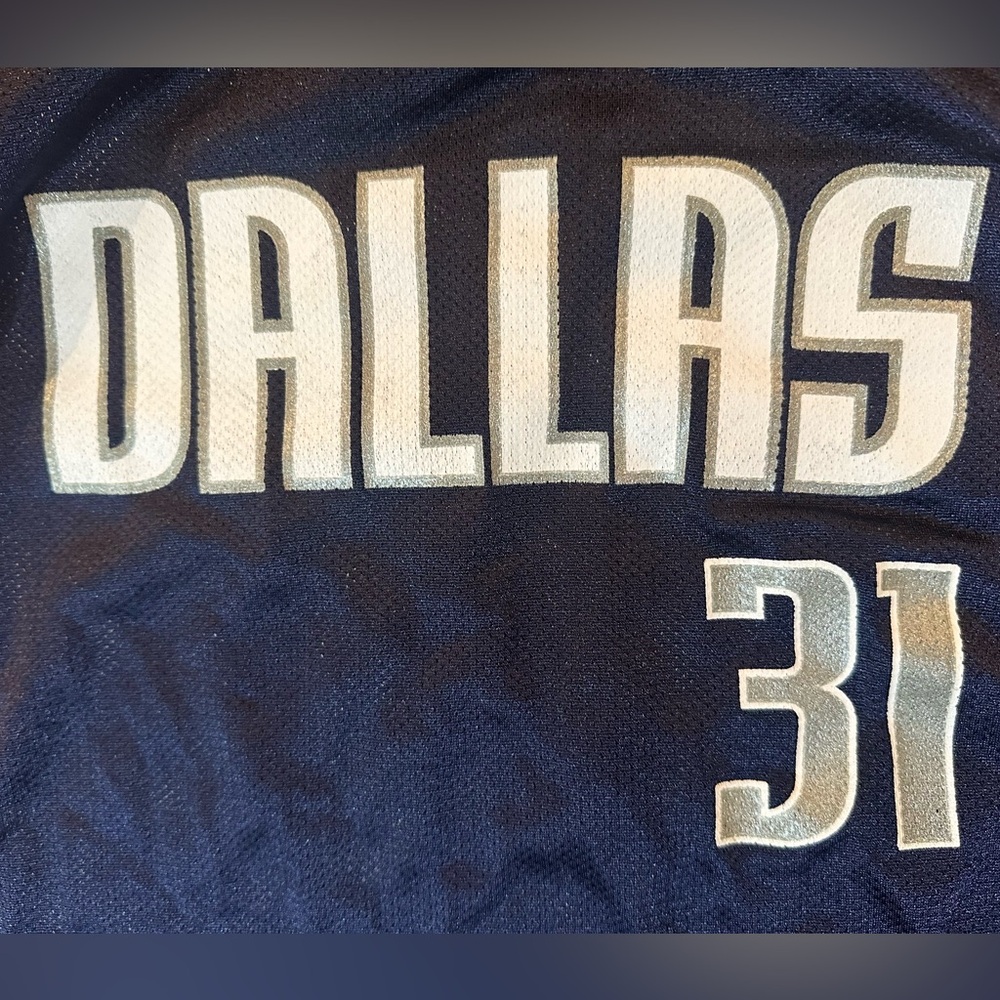 Adidas Boys Dallas Mavericks Jason Terry Home Jersey Sz XL - Picture 3 of 7